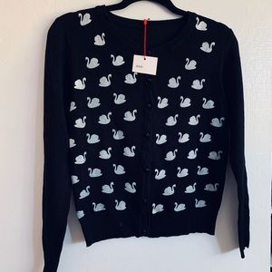Swan Knit Cardigan